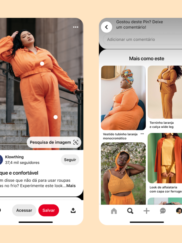 Pinterest lança novo recurso de busca com Inteligência artificial para promover a diversidade corporal online